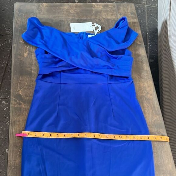 NWT Grace Karin WOMEN Backless Off Shoulder
Ruched Dress Blue Large - Picture 12 of 15